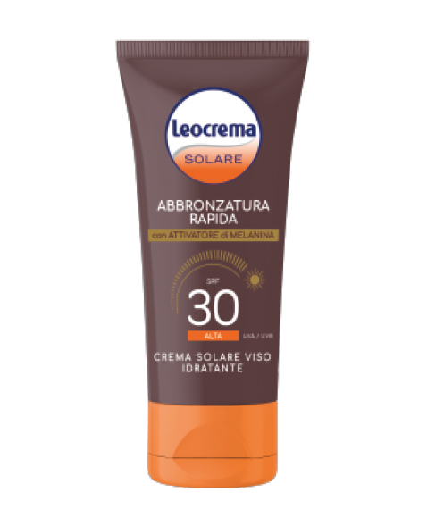 LEOCREMA SUN ABBRONZANTE VISO SFP30 50ML