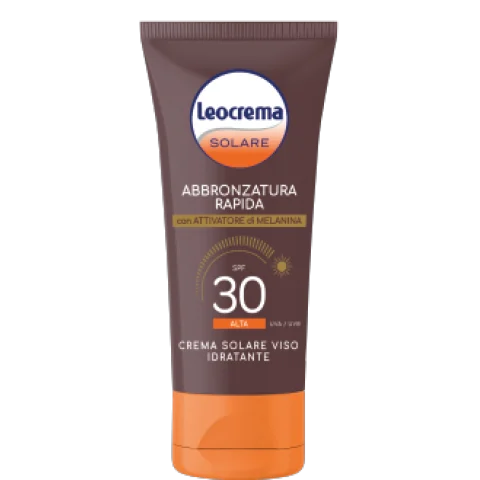 LEOCREMA SUN ABBRONZANTE VISO SFP30 50ML