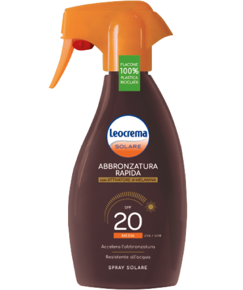 LEOCREMA ABBRONZANTE SPRAY SPF20 250 ML