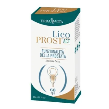 LICOPROST ACT 60 Capsule Integratore per il benessere della prostata