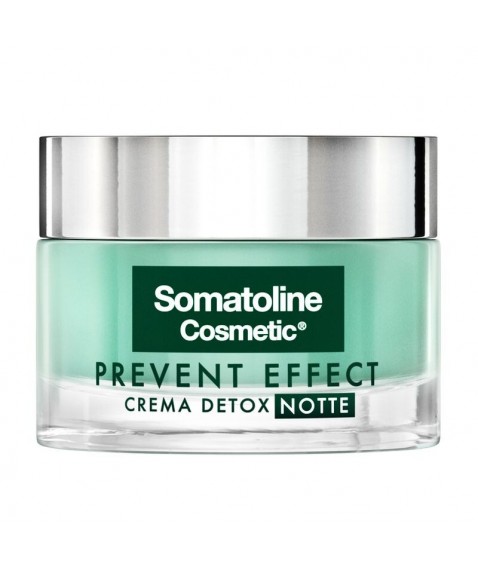 Somatoline Cosmetic Viso Prevent Effect Notte 50 ml - Trattamento notte ad azione detossinante.
