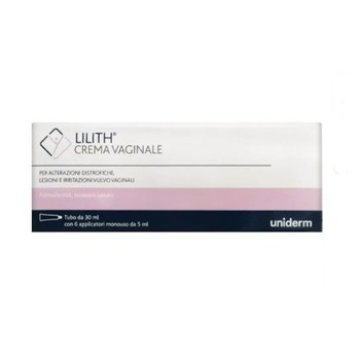 Lilith Crema Vaginale Tubo da 30 ml con 6 Applicatori Monouso da 5 ml