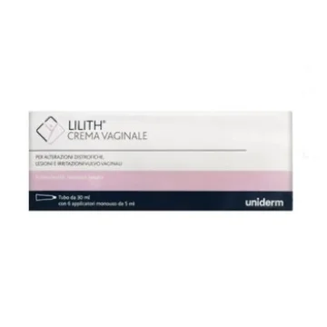 Lilith Crema Vaginale Tubo da 30 ml con 6 Applicatori Monouso da 5 ml