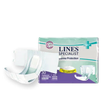 Lines Specialist Derma Protection Maxi Pannolone a Mutandina Taglia XL 20 Pezzi