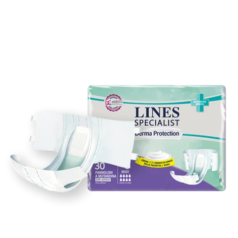 Lines Specialist Derma Protection Maxi Pannolone a Mutandina Taglia XL 20 Pezzi