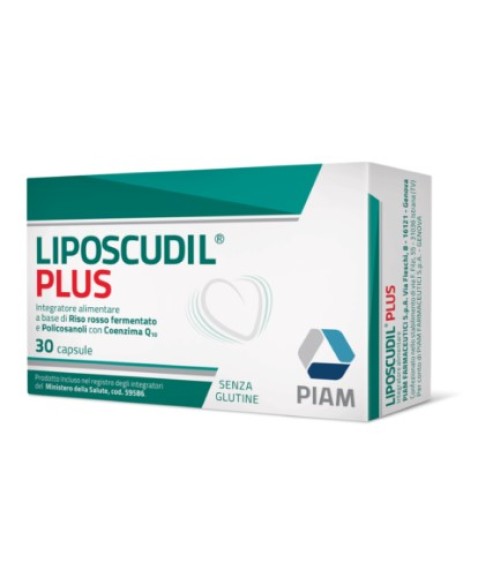 Liposcudil Plus 30 Capsule - Integratore per il controllo del colesterolo