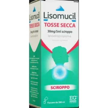 LISOMUCIL SCIROPPO PER TOSSE SECCA 200ML LISOMUCIL SCIROPPO PER TOSSE SECCA 200ML