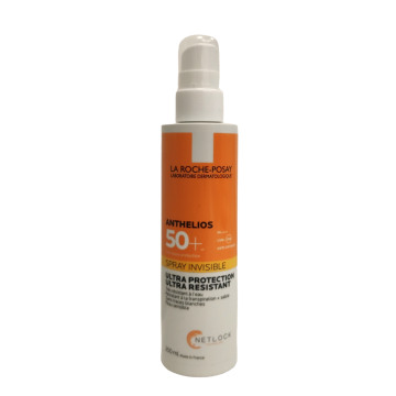 Anthelios Spray Invisibile SPF50+ Protezione Solare per il Corpo 200 ml
