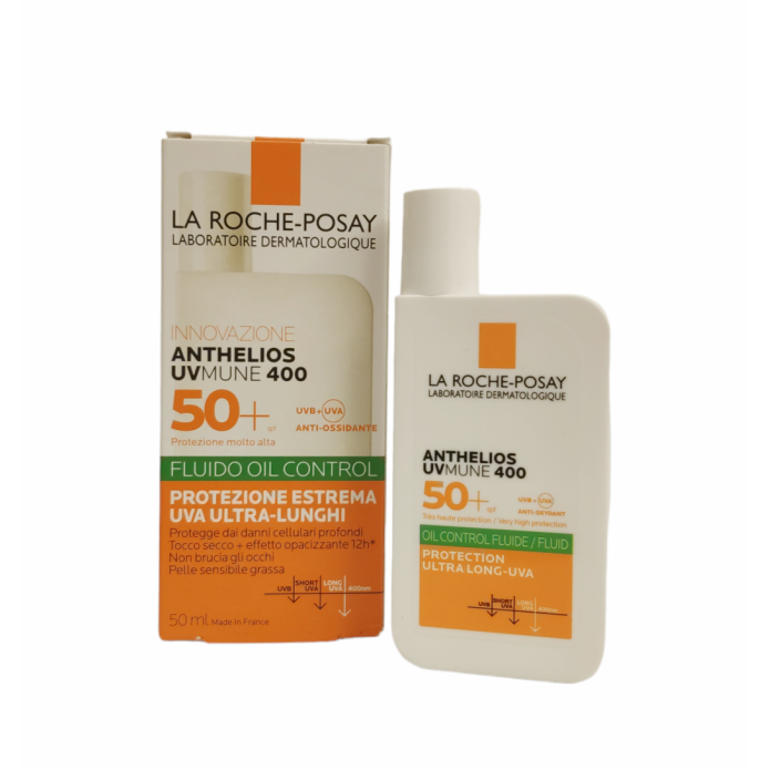 Anthelios UVMune 400 Fluido Oil Control Protezione Estrema SPF50+ 50 ml