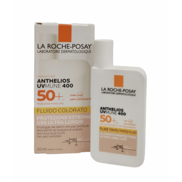 Anthelios UVMUNE 400 Fluido Invisibile Colorato SPF50+ Viso 50 ml