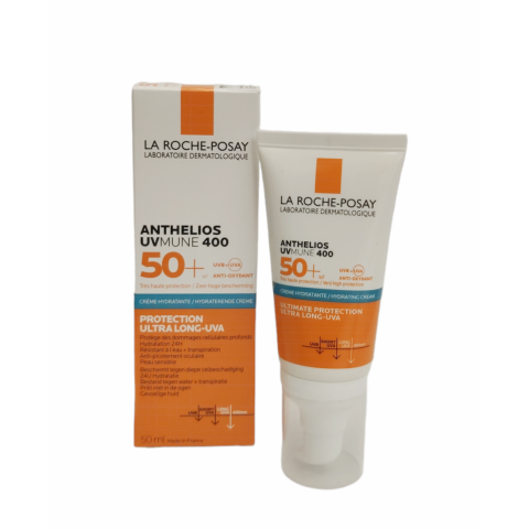 Anthelios UVMUNE 400 Crema Idratante Solare con Profumo SPF50+ Viso 50 ml Anthelios UVMUNE 400 Crema Idratante Solare con Profumo SPF50+ Viso 50 ml
