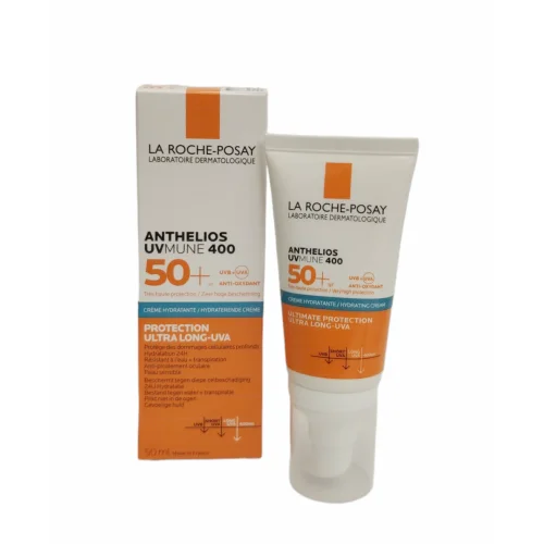 Anthelios UVMUNE 400 Crema Idratante Solare con Profumo SPF50+ Viso 50 ml
