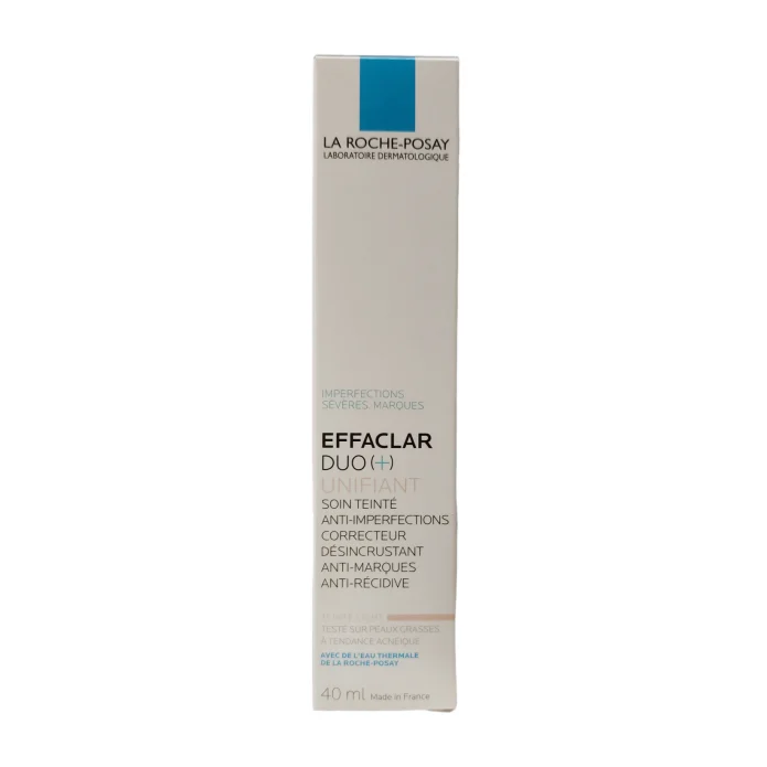 La Roche Posay Effaclar DUO (+) Unifiant Tinta Light Viso 40 ml - Trattamento uniformante anti-imperfezioni