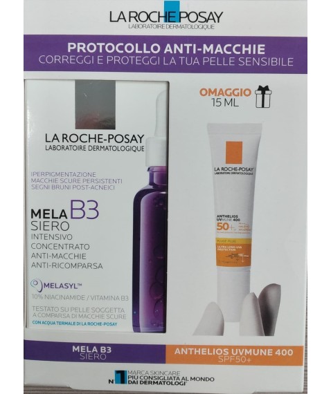 La Roche Posay Kit Siero Mela B3 + Anthelios Uvmune 400