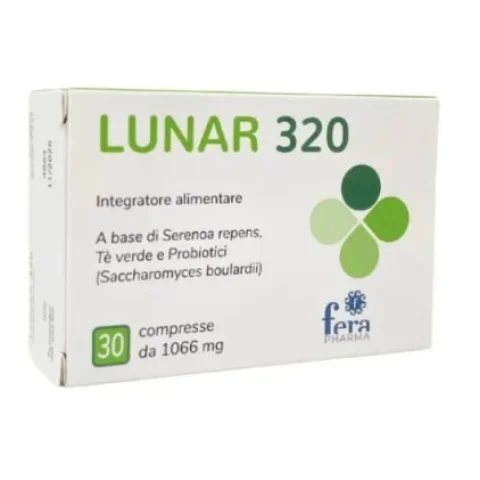 LUNAR 320 Integratore a base di Serenoa Repens 30 Cpr