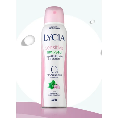 LYCIA DEODORANTE SPRAY SENSITIVE ME&YOU 150ml