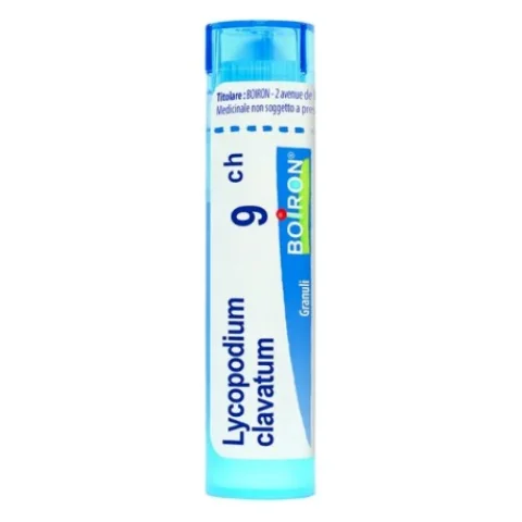LYCOPODIUM CLAVATUM 9CH 80gr Medicinale Omeopatico Boiron