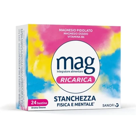 Mag Ricarica 24 Ore 24 Bustine - Per la stanchezza fisica e mentale