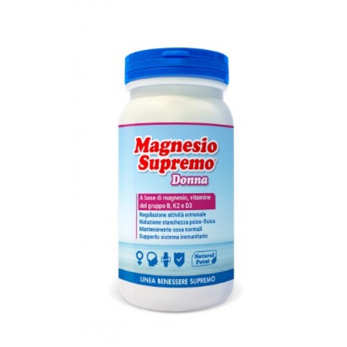 Magnesio Supremo Donna 150 gr in Polvere - Integratore per il benessere della donna