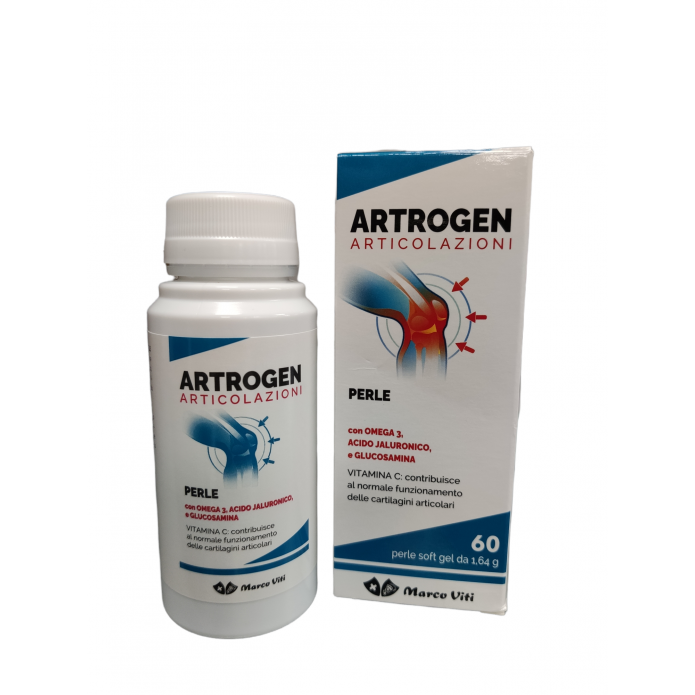Artrogen Articolazioni Marco Viti 60 Perle Soft Gel - Integratore per le cartilagini articolari