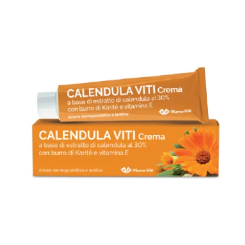 Calendula Viti Crema 100 ml - Azione dermoprotettiva e lenitiva Calendula Viti Crema 100 ml - Azione dermoprotettiva e lenitiva
