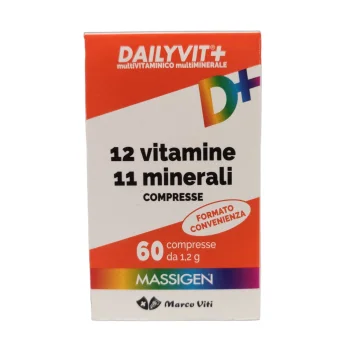 Massigen Dailyvit+ 60 Compresse - Integratore alimentare multivitaminico multiminerale