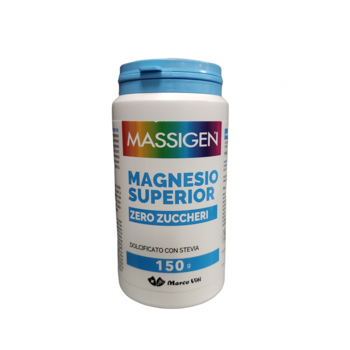 Massigen Magnesio Superior Zero Zuccheri 150 gr - Integratore alimentare 