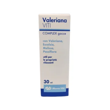 Valeriana Viti Complex Gocce 30 ml - Integratore per il rilassamento ed il sonno
