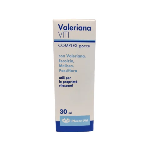 Valeriana Viti Complex Gocce 30 ml - Integratore per il rilassamento ed il sonno