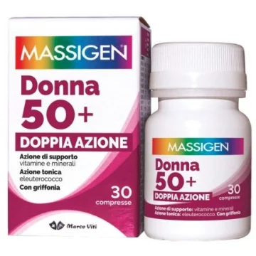 Massigen Multivitaminico Donna 50+ Doppia Azione 30 compresse