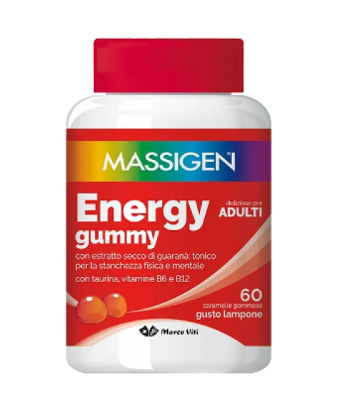 MASSIGEN Gummy Energy 60 Caramelle