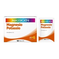 Massigen Magnesio e Potassio Arancia Rossa 24+6 Buste