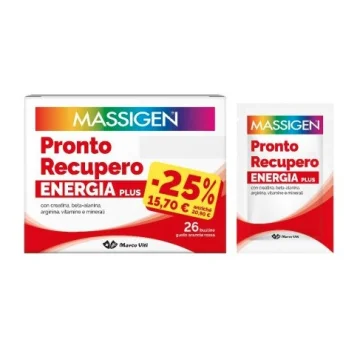 Massigen Pronto Recupero Energia Plus 26 bustine