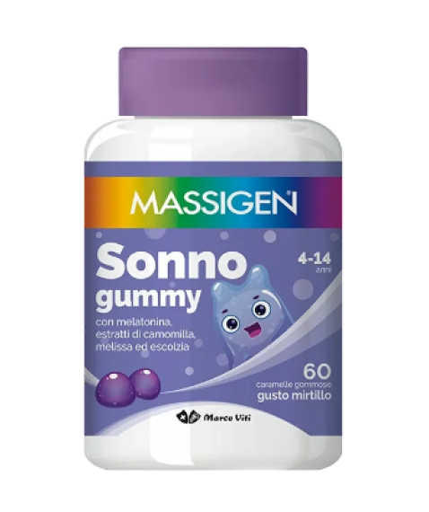 Massigen Gummy 60 Caramelle per il Sonno 