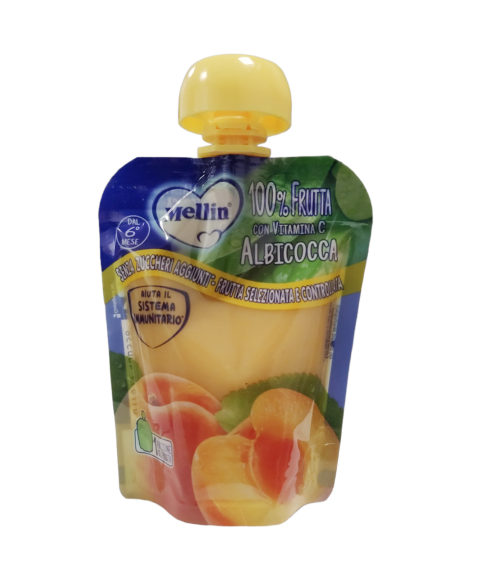 Mellin Merenda 100% Albicocca con Vitamina C Pouch 90 gr