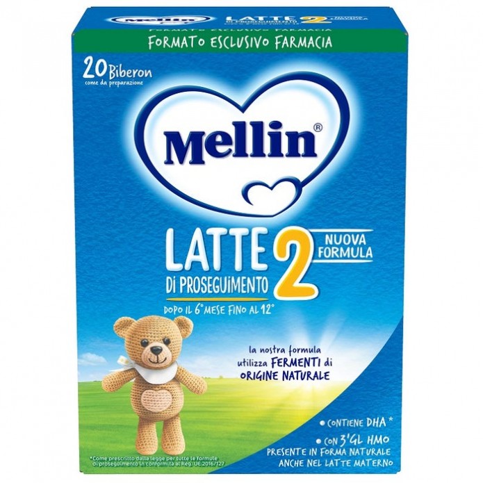 Mellin 2 Latte In Polvere 700g