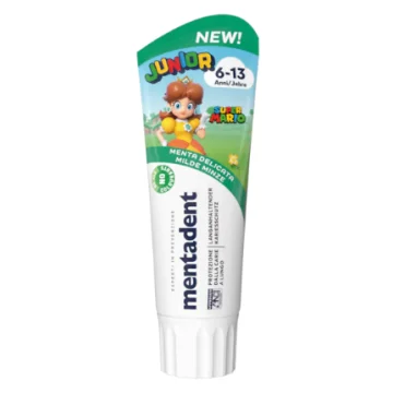 Mentadent dentifricio Junior 6-13 anni Menta Delicata 75ml