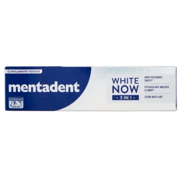 Mentadent White Now Dentifricio 3 In 1 75ml