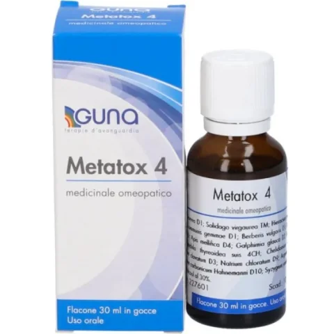 METATOX 4 Medicinale Omeopatico in gocce GUNA