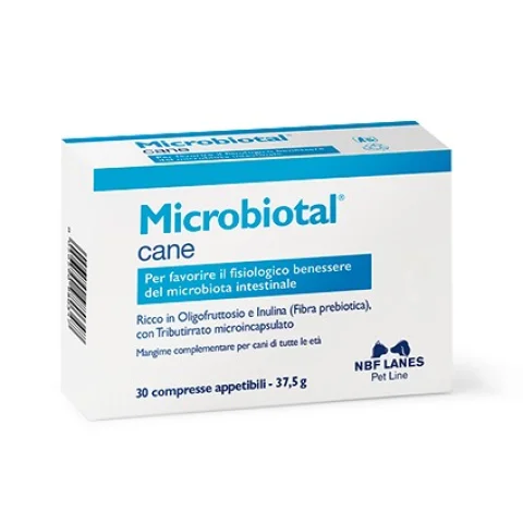 Microbiotal Cane 30 Compresse - Per favorire il fisiologico benessere del microbiota intestinale