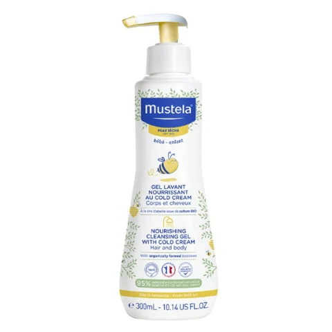 MUSTELA GEL DETERGENTE NUTRIENTE COLD CREAM 300ML