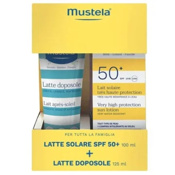 Mustela Latte Solare spf50+ 100ml & Latte Doposole 100ml