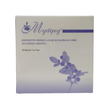 Myrtipeg 20 Buste da 11 gr - Dispositivo medico ad azione lassativa Myrtipeg 20 Buste da 11 gr - Dispositivo medico ad azione lassativa