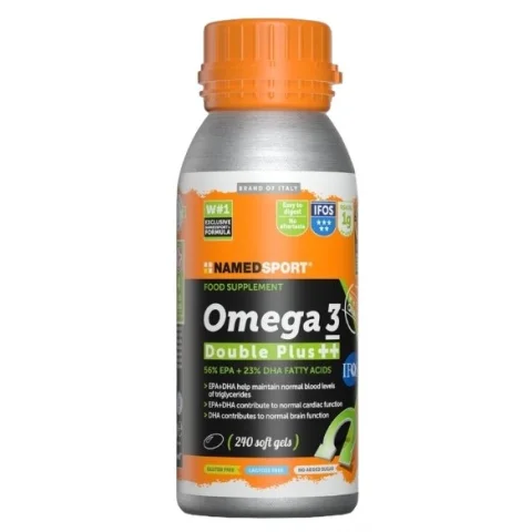 Named Sport Omega 3 Double Plus ++ 240 Softgels - Integratore di acidi grassi