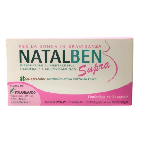 Natalben Supra 90 Capsule - Integratore per la donna in gravidanza