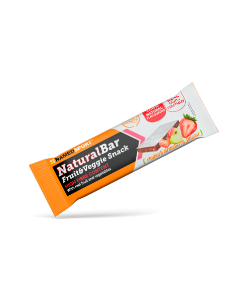 Named Sport Naturalbar Rhubarb Strawberry 32g