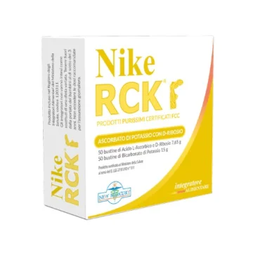 NIKE RCK ASCORBICO K + RIBOSIO 100 BUSTE NIKE RCK ASCORBICO K + RIBOSIO 100 BUSTE