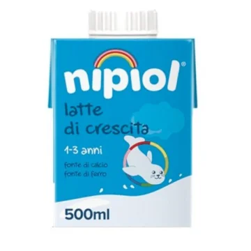 NIPIOL Latte di Crescita 1-3 anni Brick 500ml