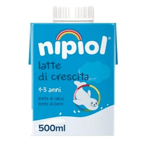 NIPIOL Latte di Crescita 1-3 anni Brick 500ml