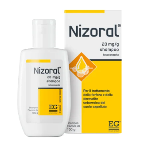 NIZORAL SHAMPOO CONTRO DERMATITE SEBORROICA E FORFORA